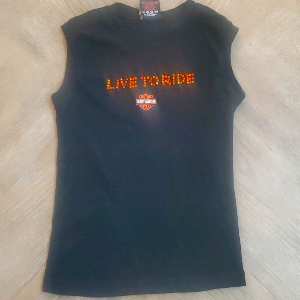 Harley Davidson sleeveless t-shirt